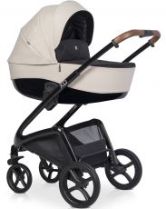 Детская коляска 2 в 1 Riko XD Black Edition 05 Sand